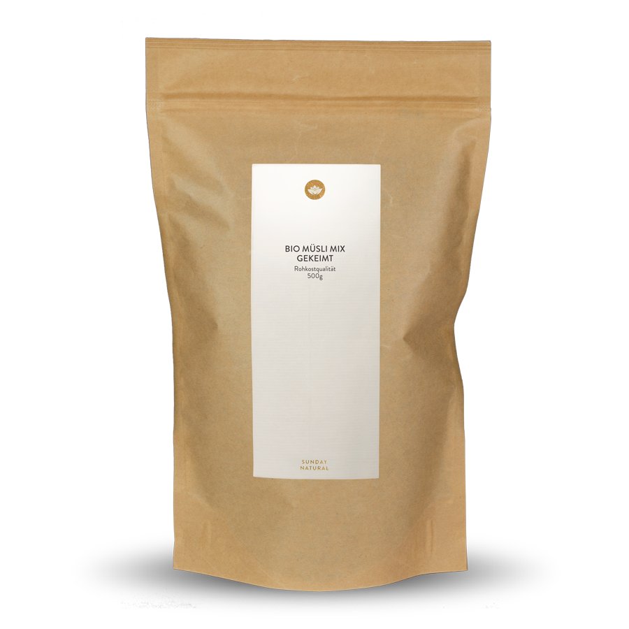 Bio Müsli Mix gekeimt